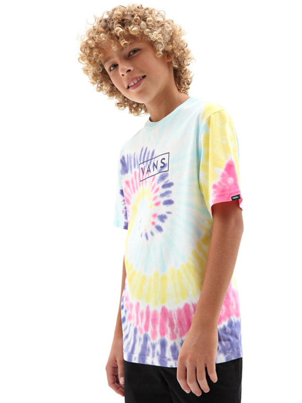 Vans TIE DYE EASY BOX RAINBOW (SPECTRUM)TIE DYE dětské triko s krátkým rukávem - barevné