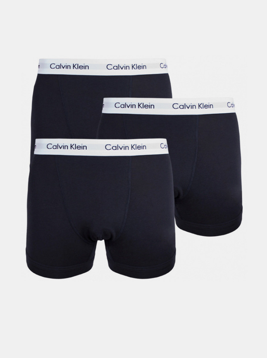 Fotografie 3PACK pánské boxerky Calvin Klein černá