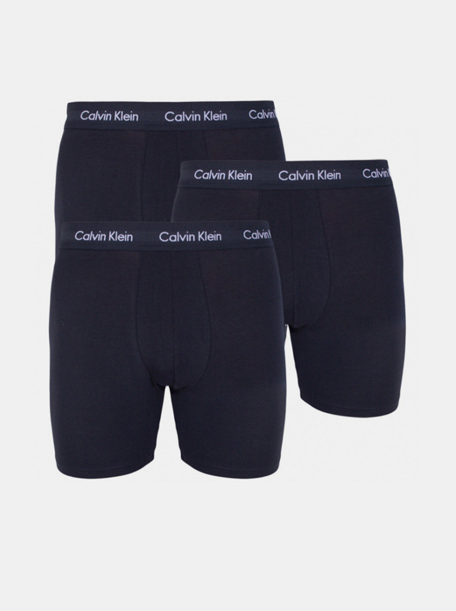 Fotografie 3PACK pánské boxerky Calvin Klein černé