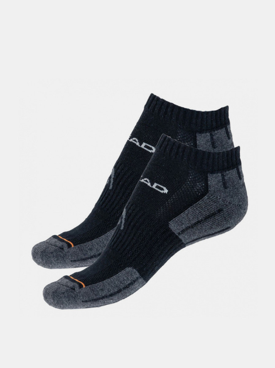 Fotografie 2PACK ponožky HEAD černé