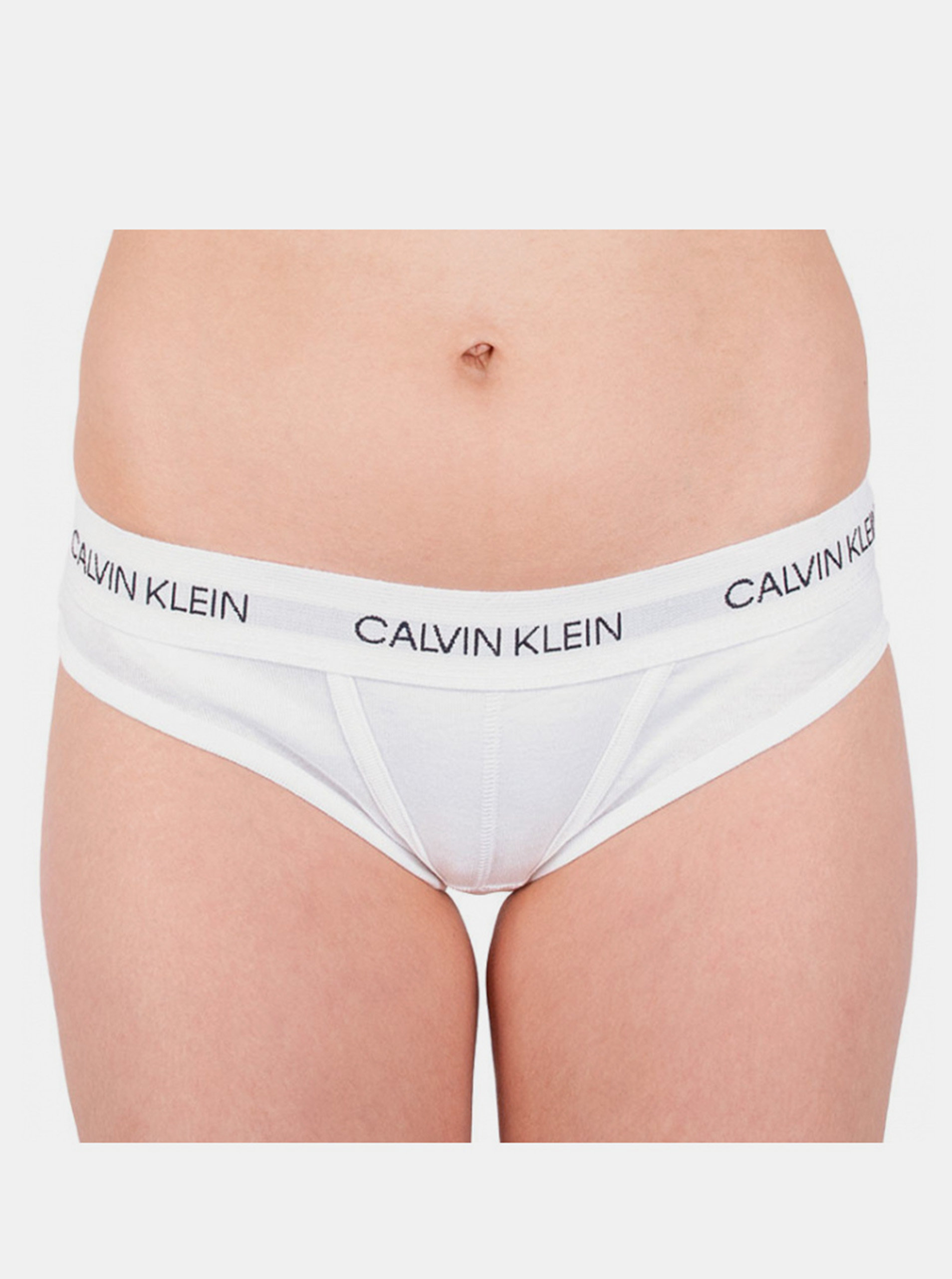 Fotografie Dámské kalhotky Calvin Klein bílé