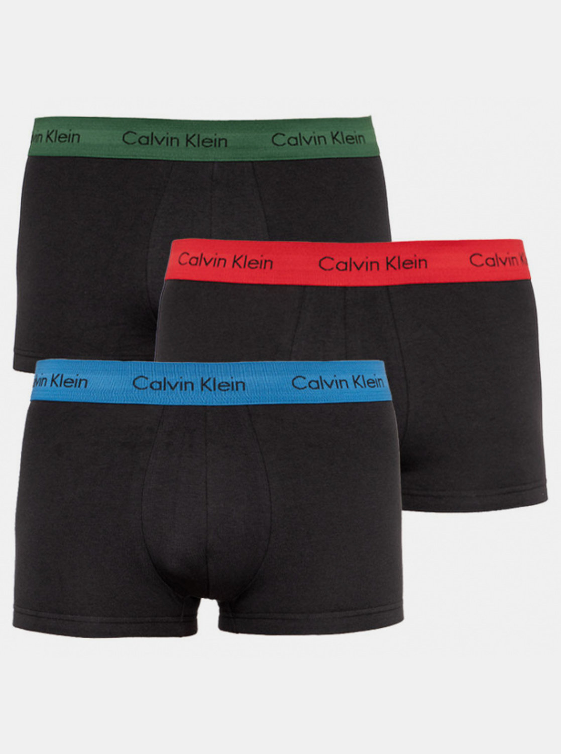 3PACK pánské boxerky Calvin Klein černé