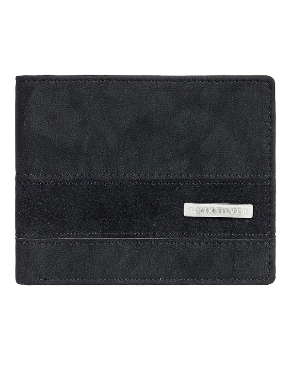 Quiksilver ARCH SUPPLIER BLACK BLACK pánská značková peněženka - černá