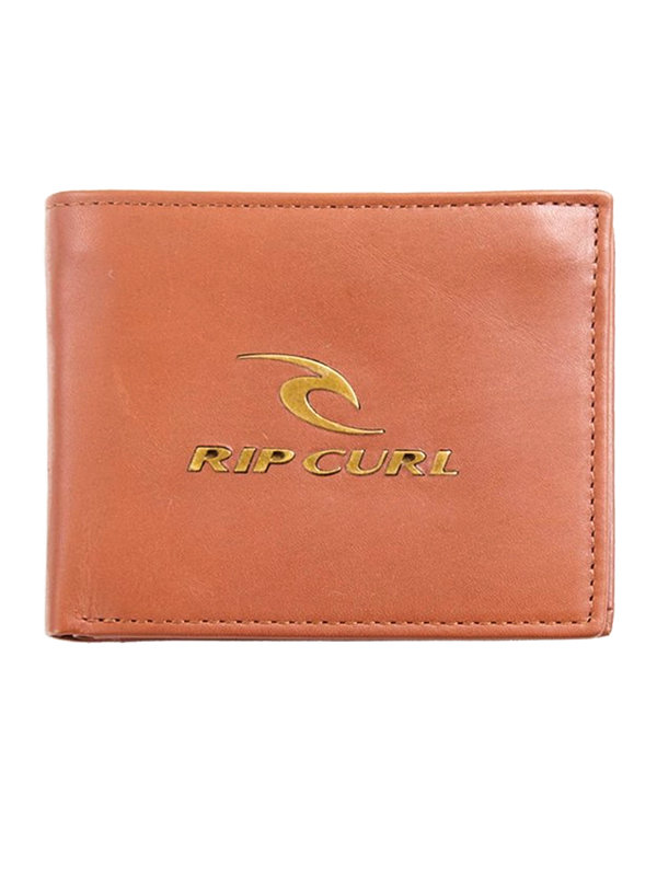 Fotografie Rip Curl CORPOWATU RFID 2 IN brown pánská značková peněženka - hnědá
