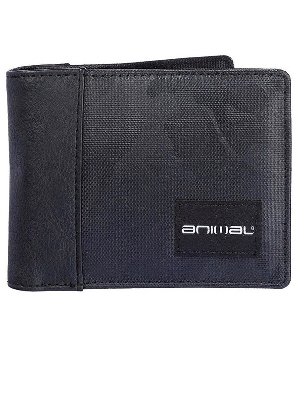 Animal TONQUIN black pánská značková peněženka - černá