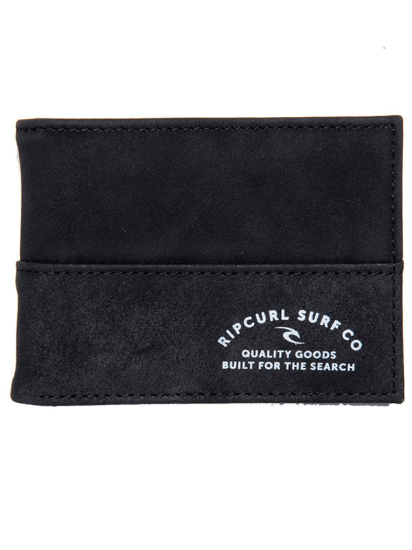 Fotografie Rip Curl ARCHER RFID PU SLIM black pánská značková peněženka - černá