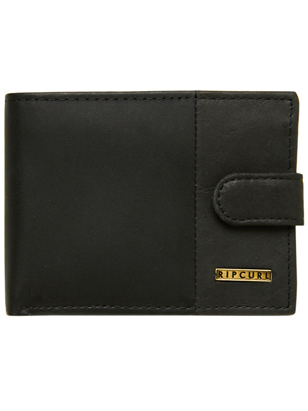Rip Curl REVERT CLIP RFID ALL black pánská značková peněženka - černá
