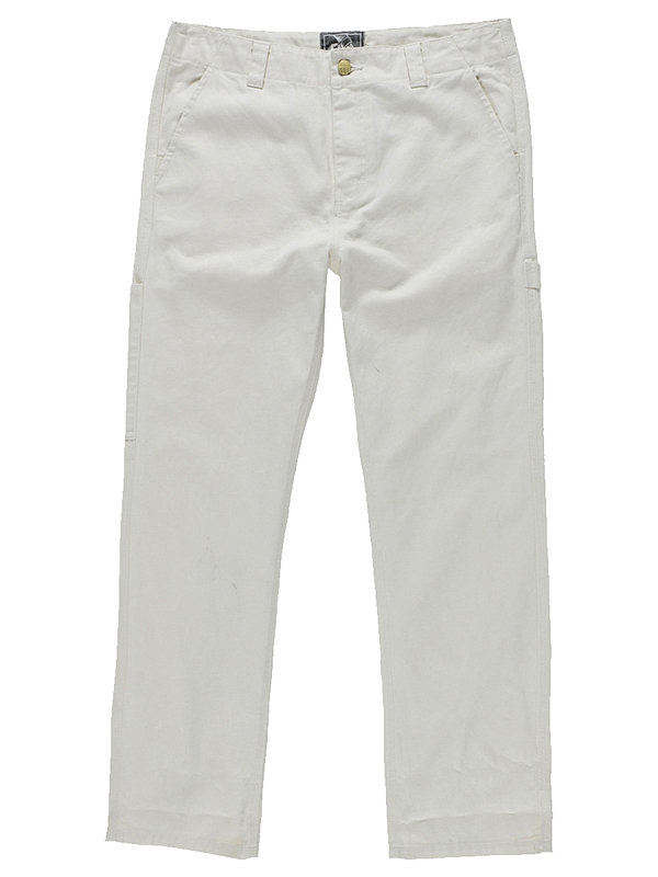 Fotografie Element TIMBER STAFF white plátěné kalhoty pánské - bílá