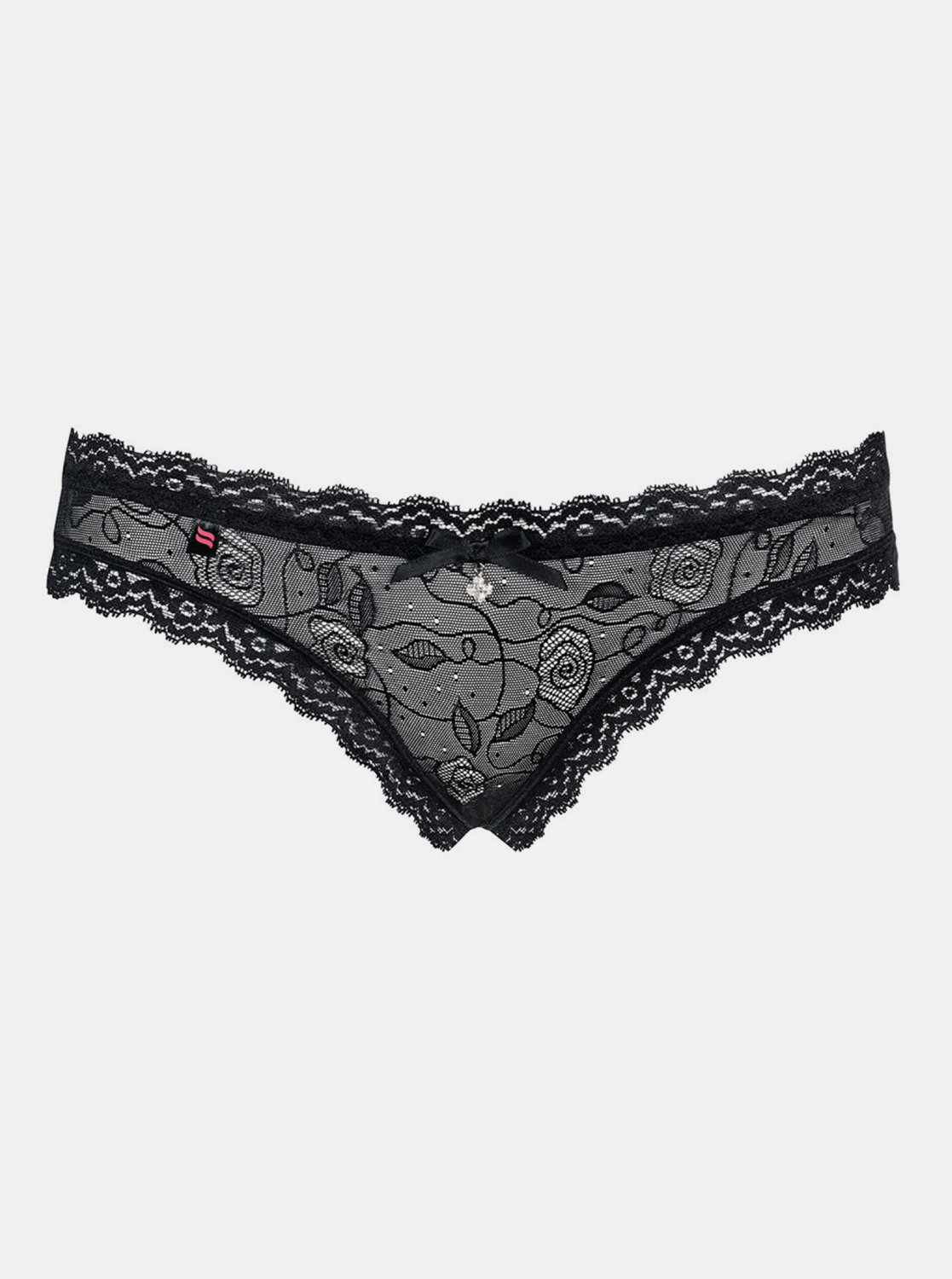Kalhotky 818-PAN panties - Obsessive černá