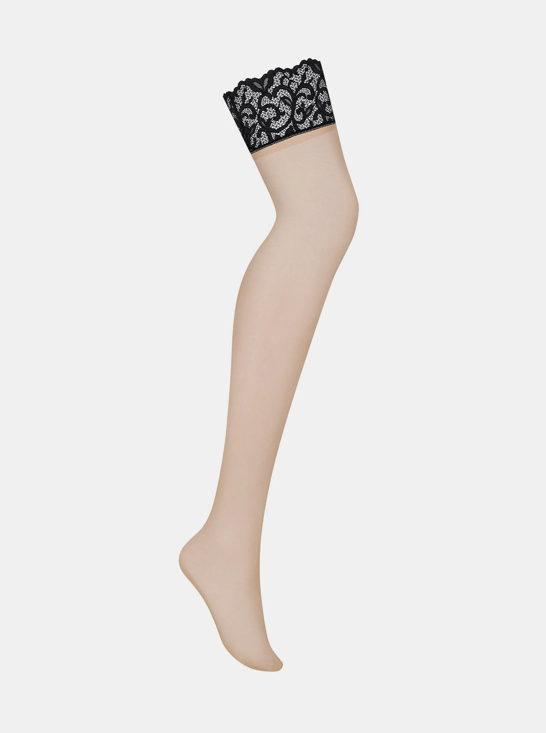 Fotografie Sexy punčochy Joylace stockings - Obsessive černá