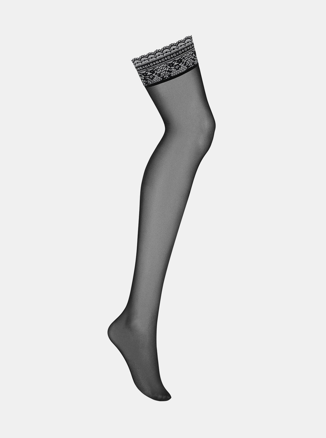 Fotografie Punčochy Picantina stockings XXL - Obsessive černá