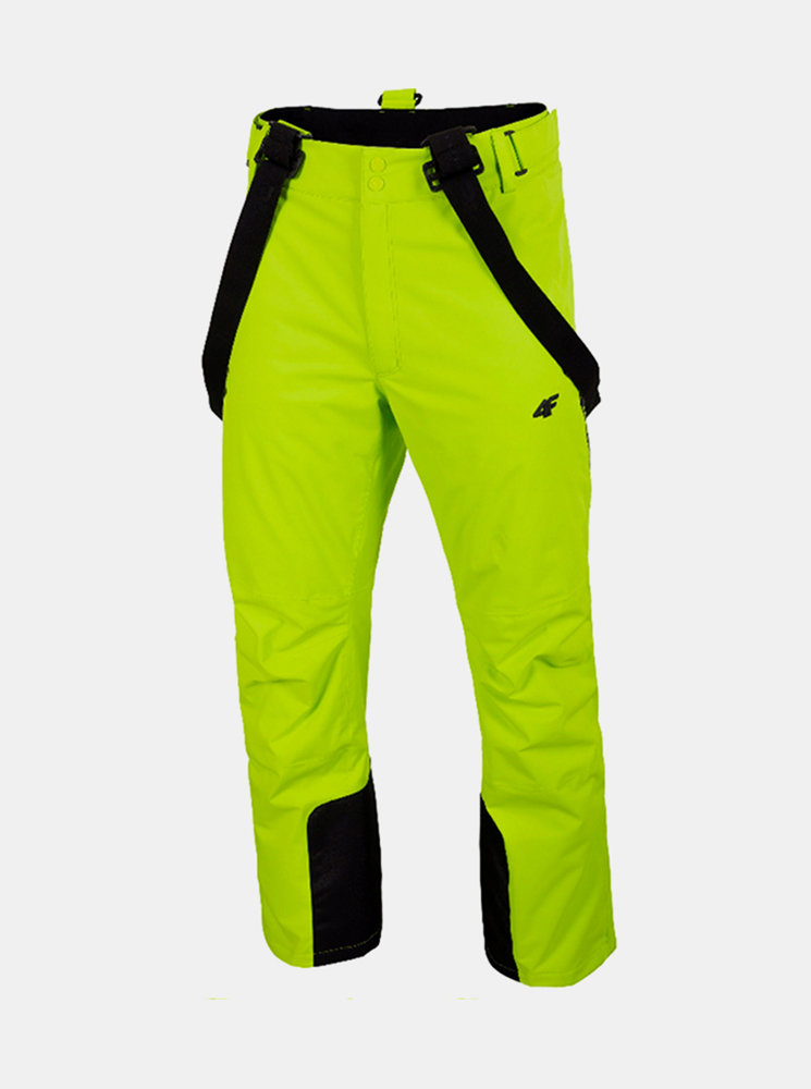 Fotografie Pánské lyžařské kalhoty 4F SPMN012 Zelená
