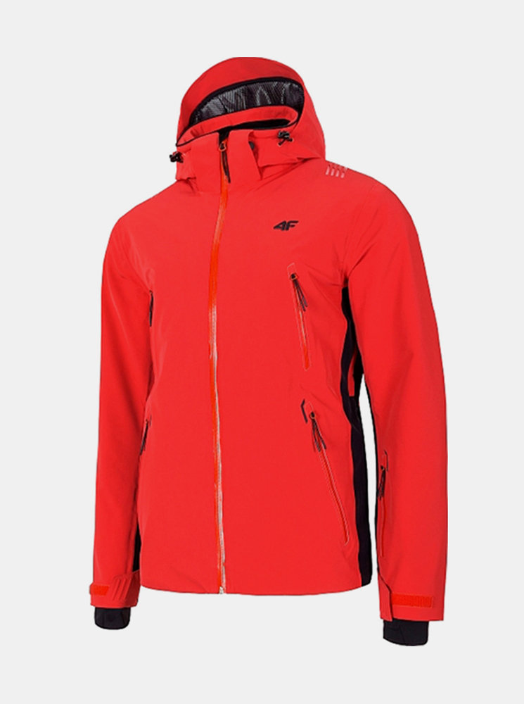 Pánská lyžařská bunda 4F KUMN012 Červená