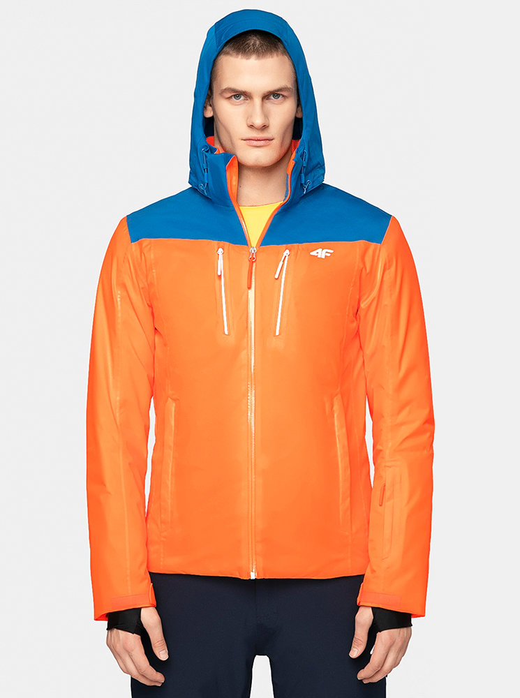 Pánská lyžařská bunda KUMN009 KUMN009 Oranžová