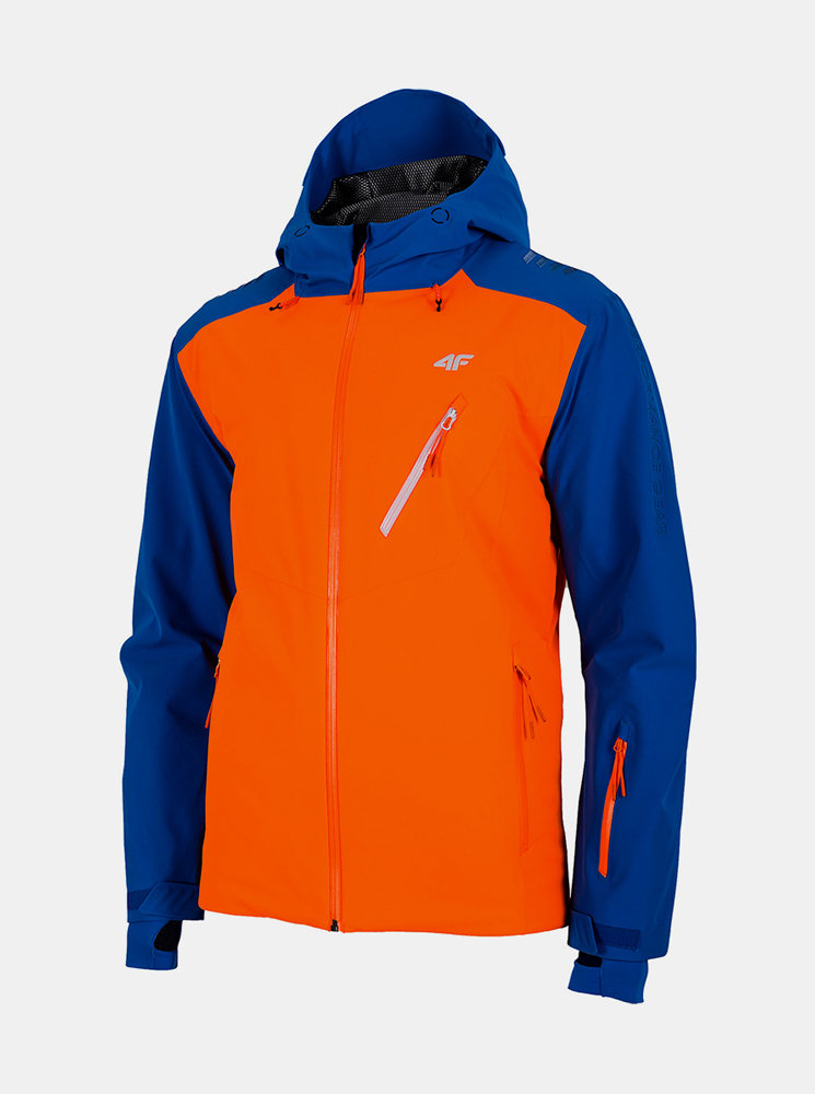 Fotografie Pánská lyžařská bunda 4F KUMN013 Modrá