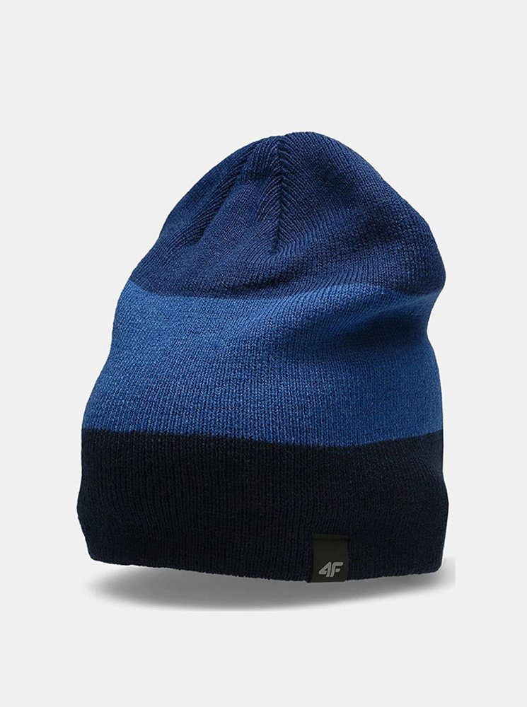 Pánská zimní čepice 4F CAM157 Modrá