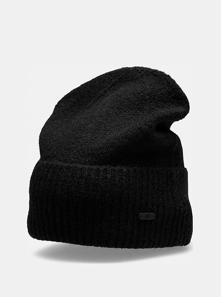 Dámská zimní čepice 4F CAD202 Černá