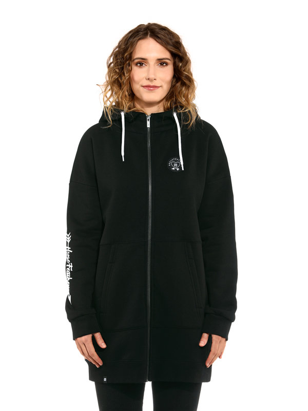 Horsefeathers CARDI black dámská mikina - černá
