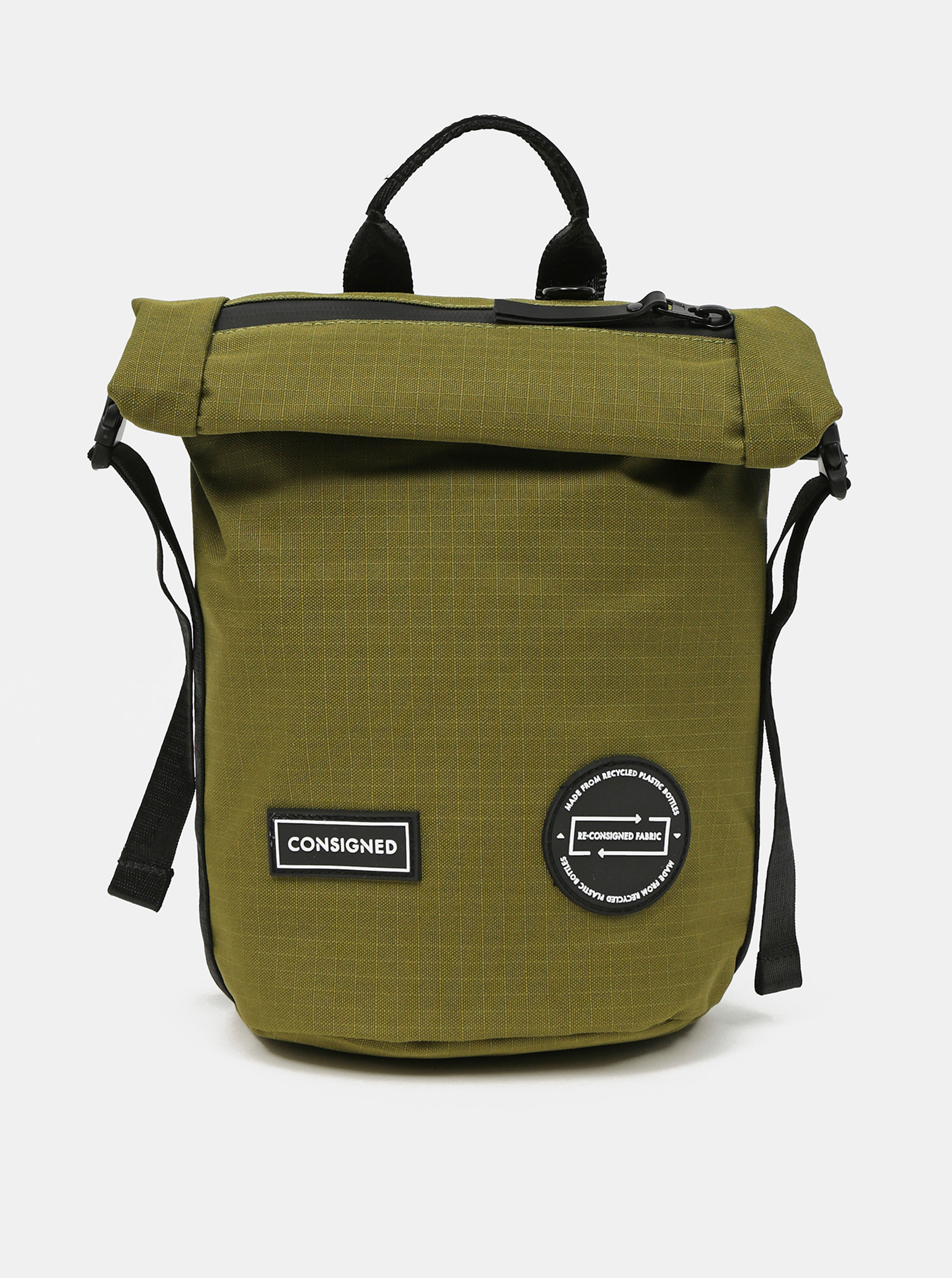 Zelený batoh/taška přes rameno Consigned
