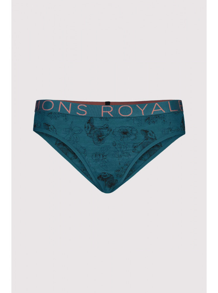 Fotografie Dámské kalhotky Mons Royale merino zelené