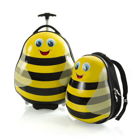 Fotografie Dětský kufr Heys Travel Tots Bumble Bee – sada batohu a kufru