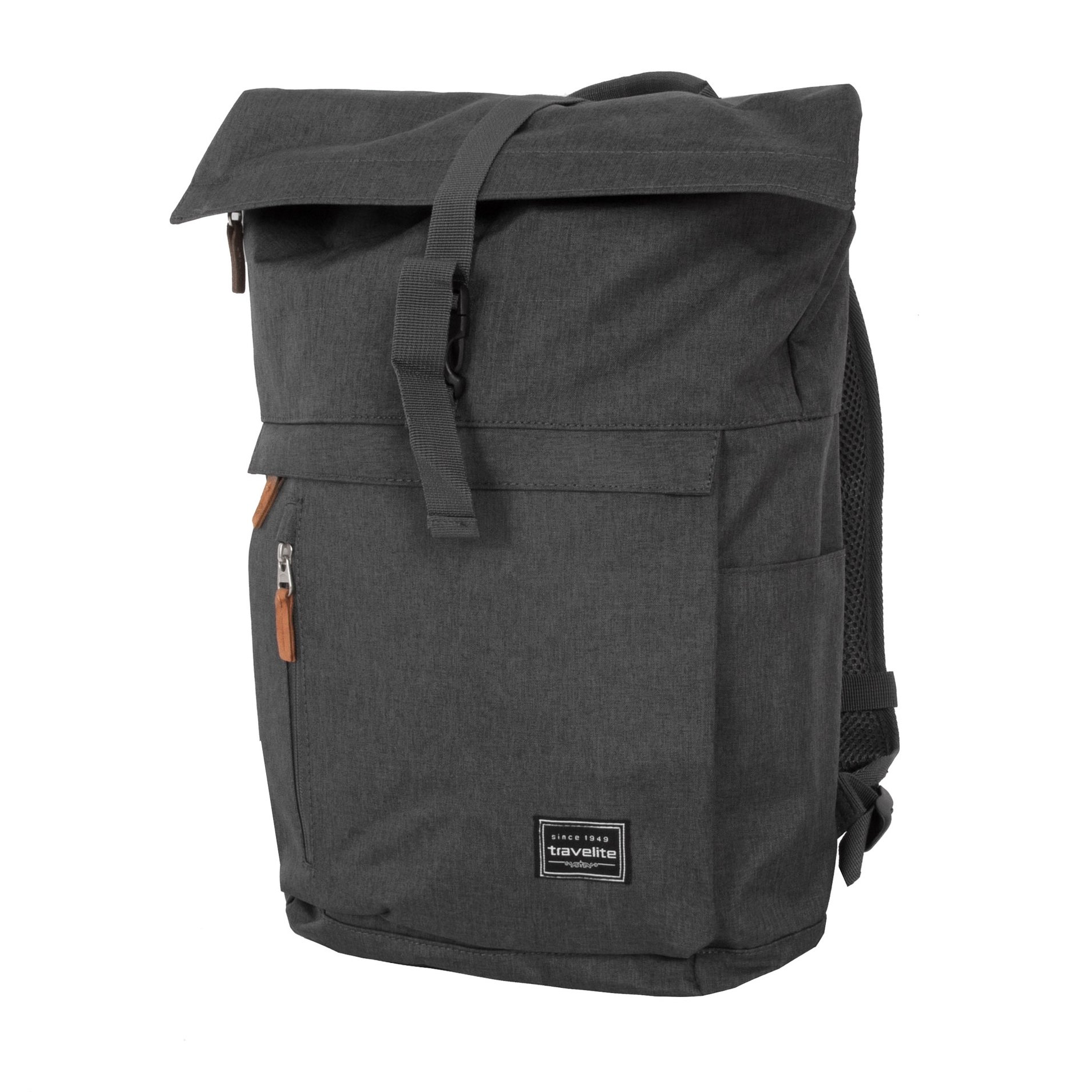 Fotografie Batoh Travelite Basics Roll-up Backpack Anthracite