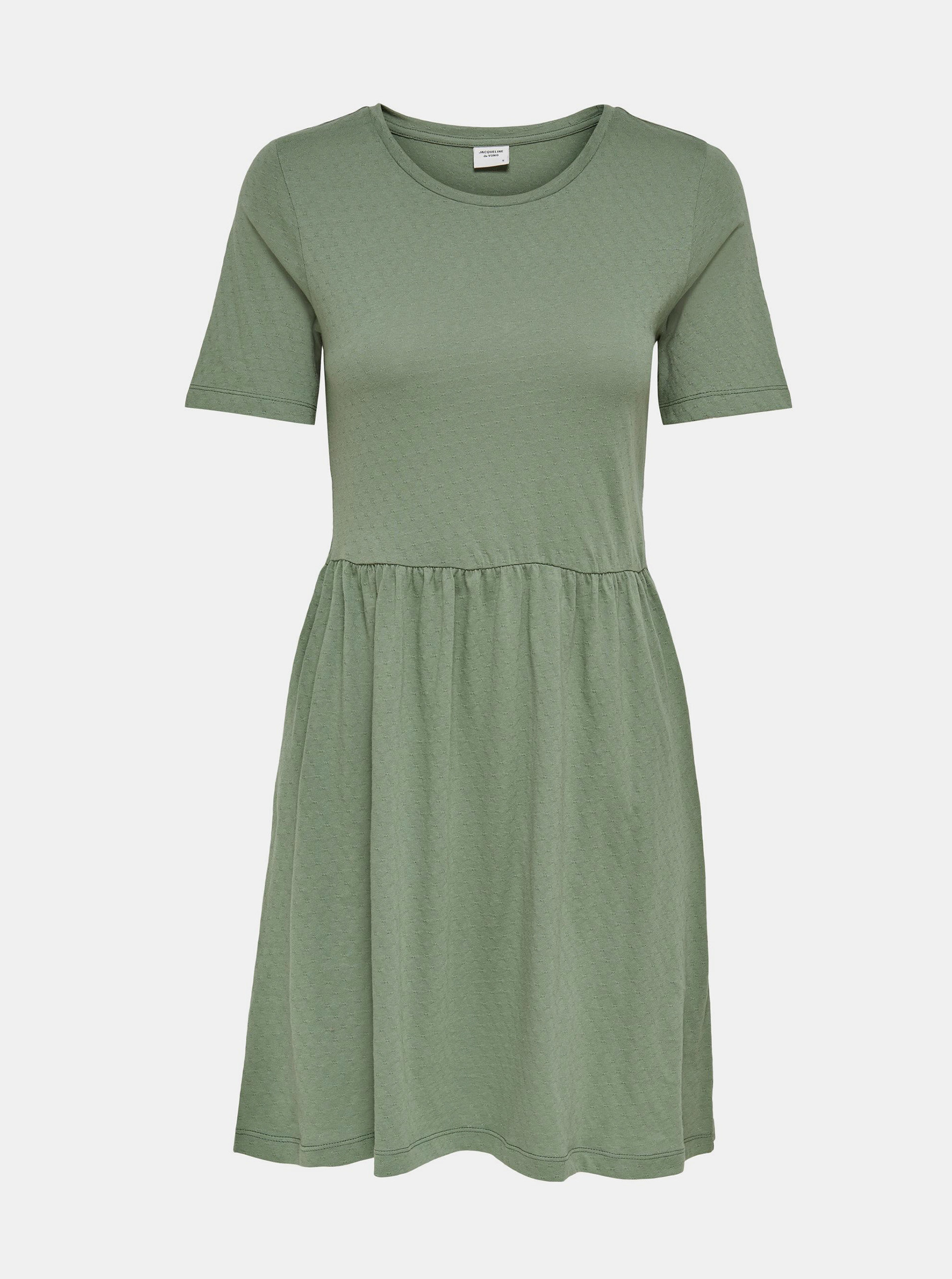 Fotografie Světle zelené basic šaty Jacqueline de Yong Pastel