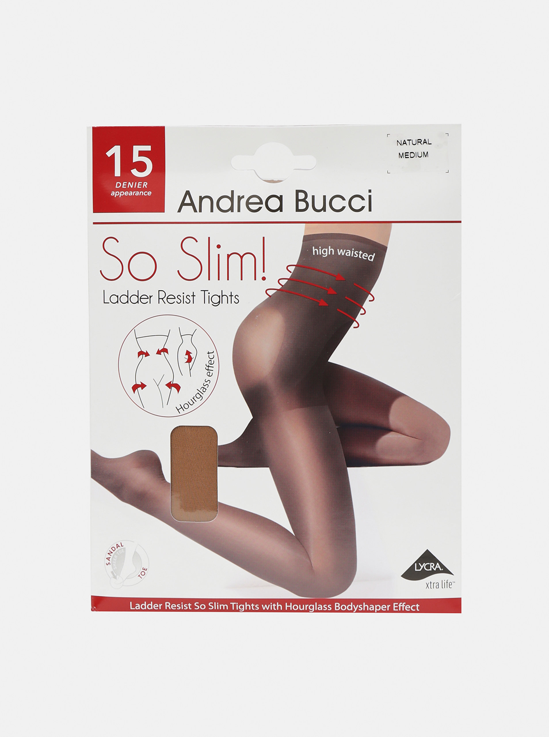 Fotografie Tělové punčochové kalhoty Andrea Bucci 15 DEN