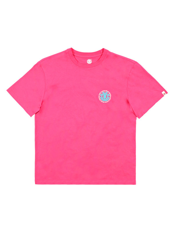 Fotografie Element SEAL BP FUSHIA RED pánské triko s krátkým rukávem - růžová
