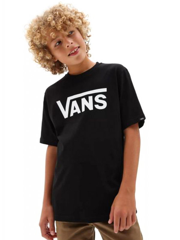 Fotografie Vans CLASSIC black/white dětské triko s krátkým rukávem - černá Vans