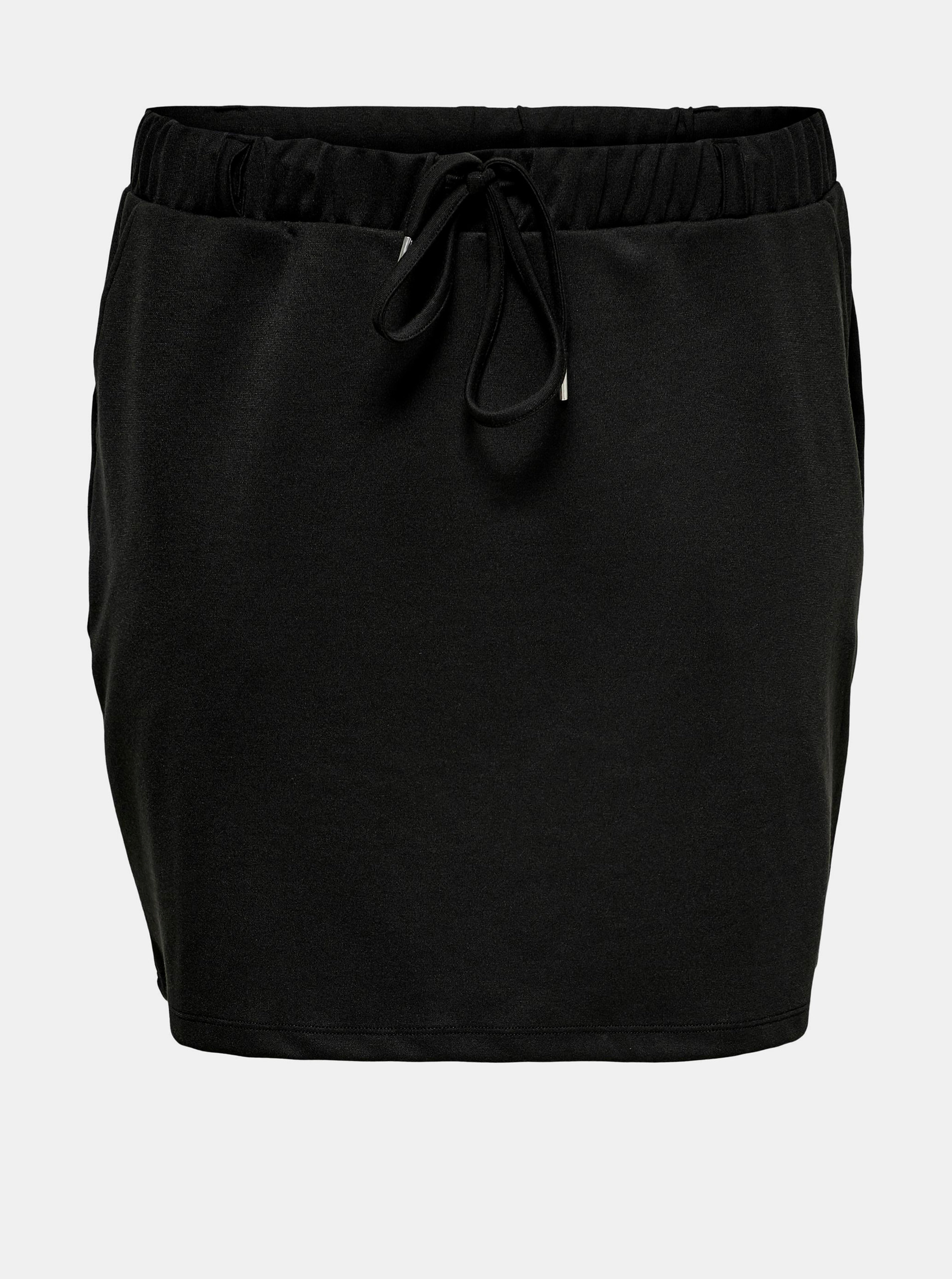 Fotografie Černá sukně se zavazováním ONLY CARMAKOMA Pever