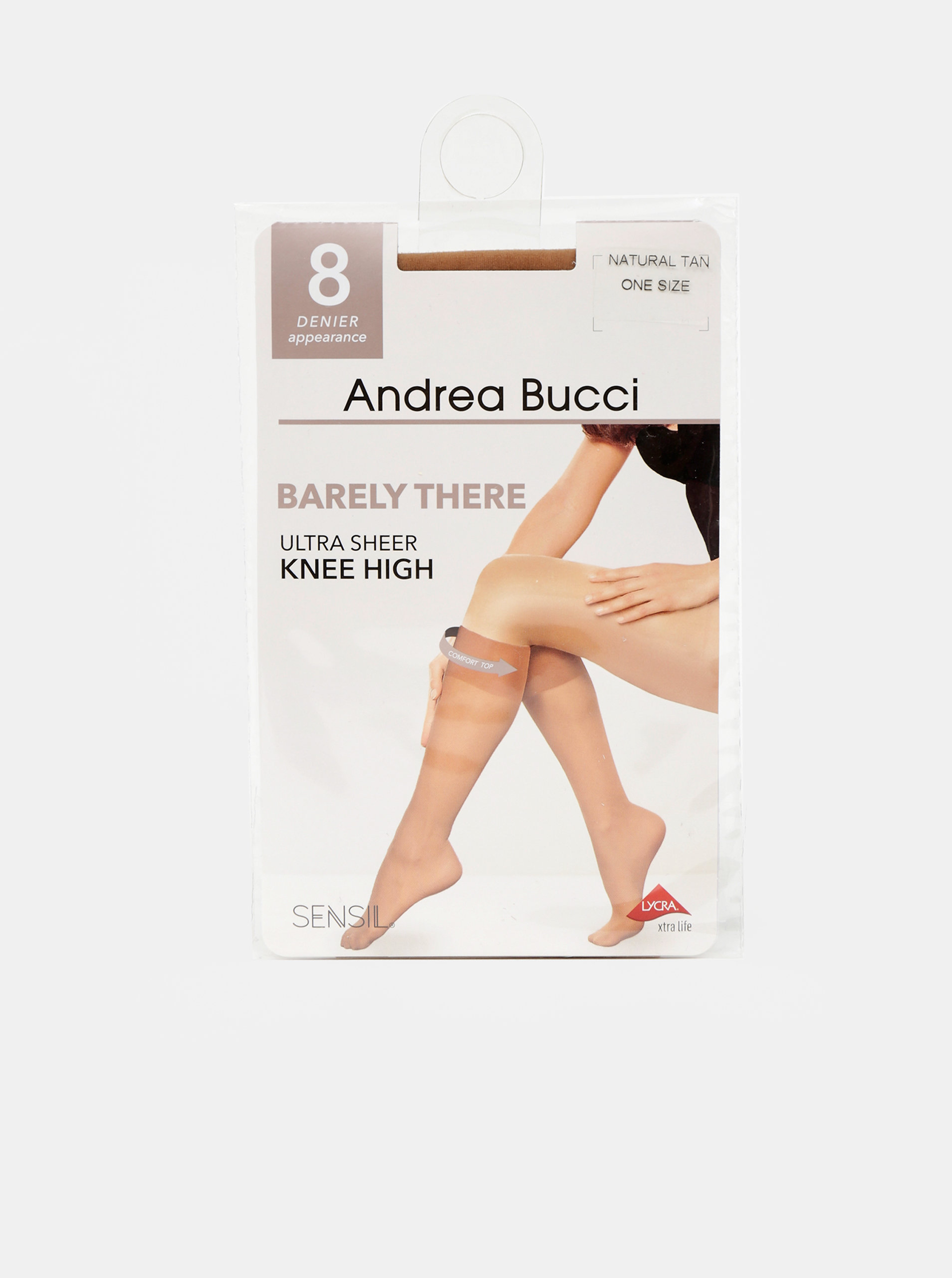 Tělové punčochové podkolenky Andrea Bucci 8 DEN