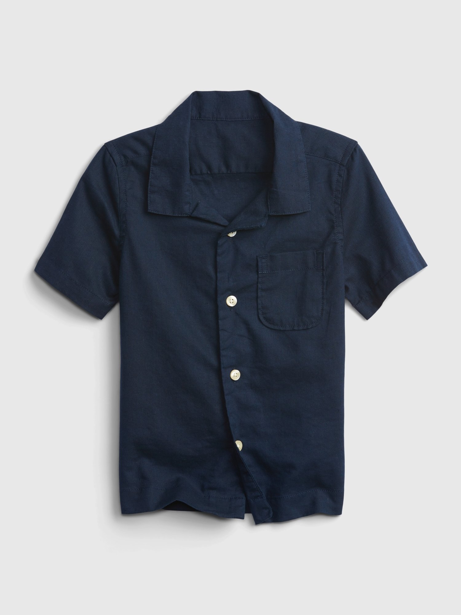 Modrá klučičí dětská košile shirt
