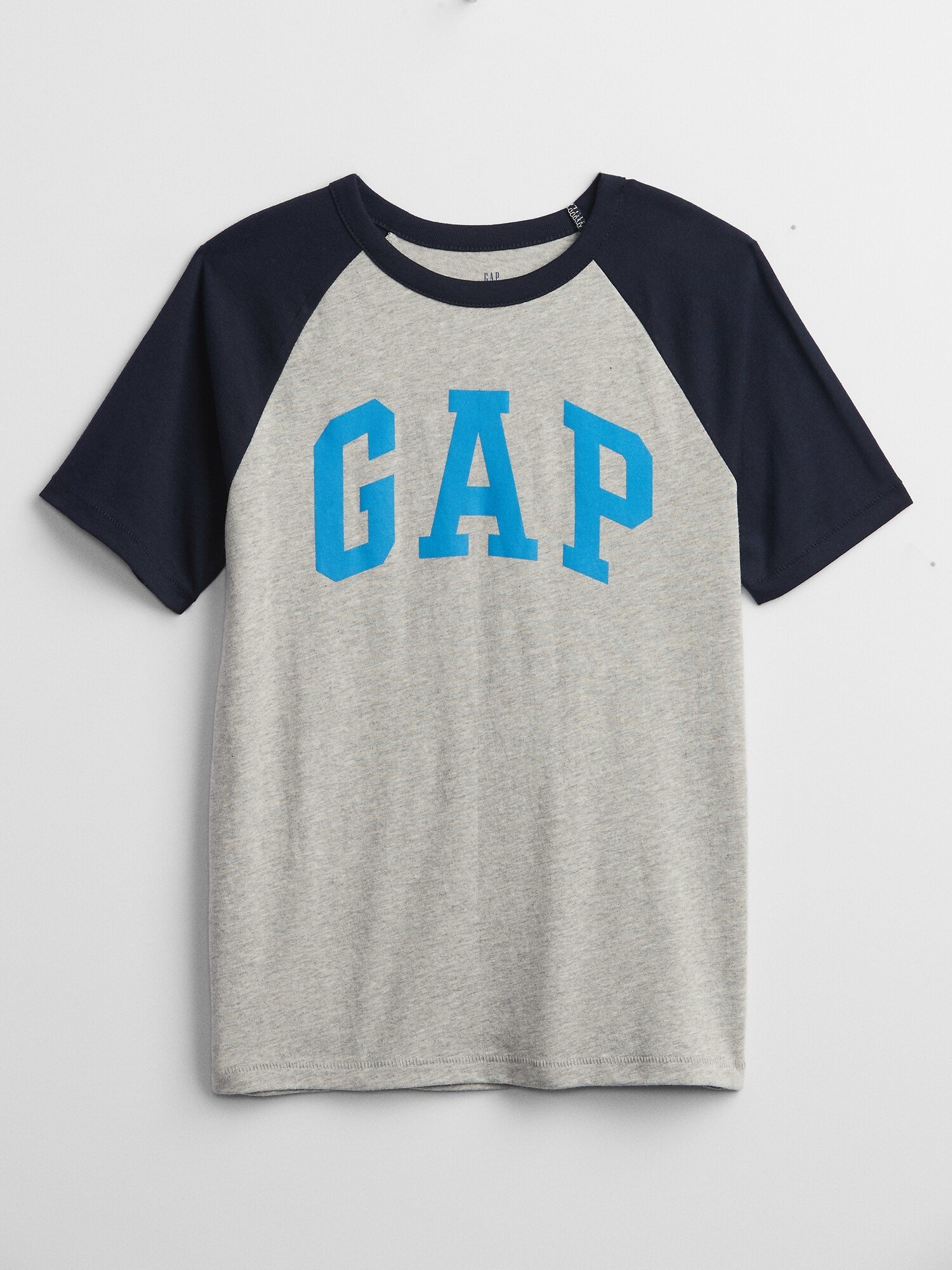 Fotografie Šedé klučičí dětské tričko GAP Logo t-shirt