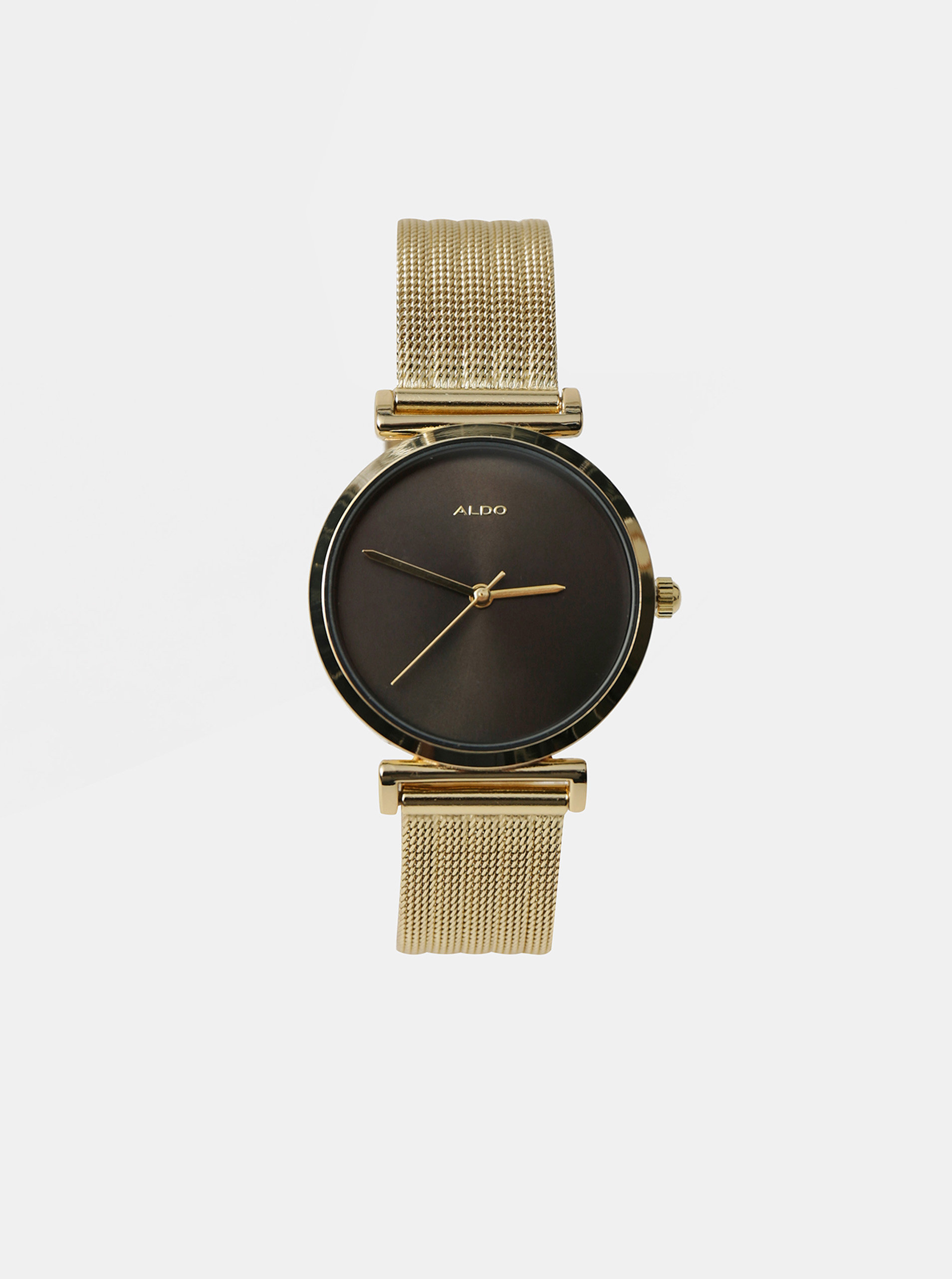Fotografie Dámské hodinky ve zlaté barvě s vyměnitelnými pásky ALDO Yustina