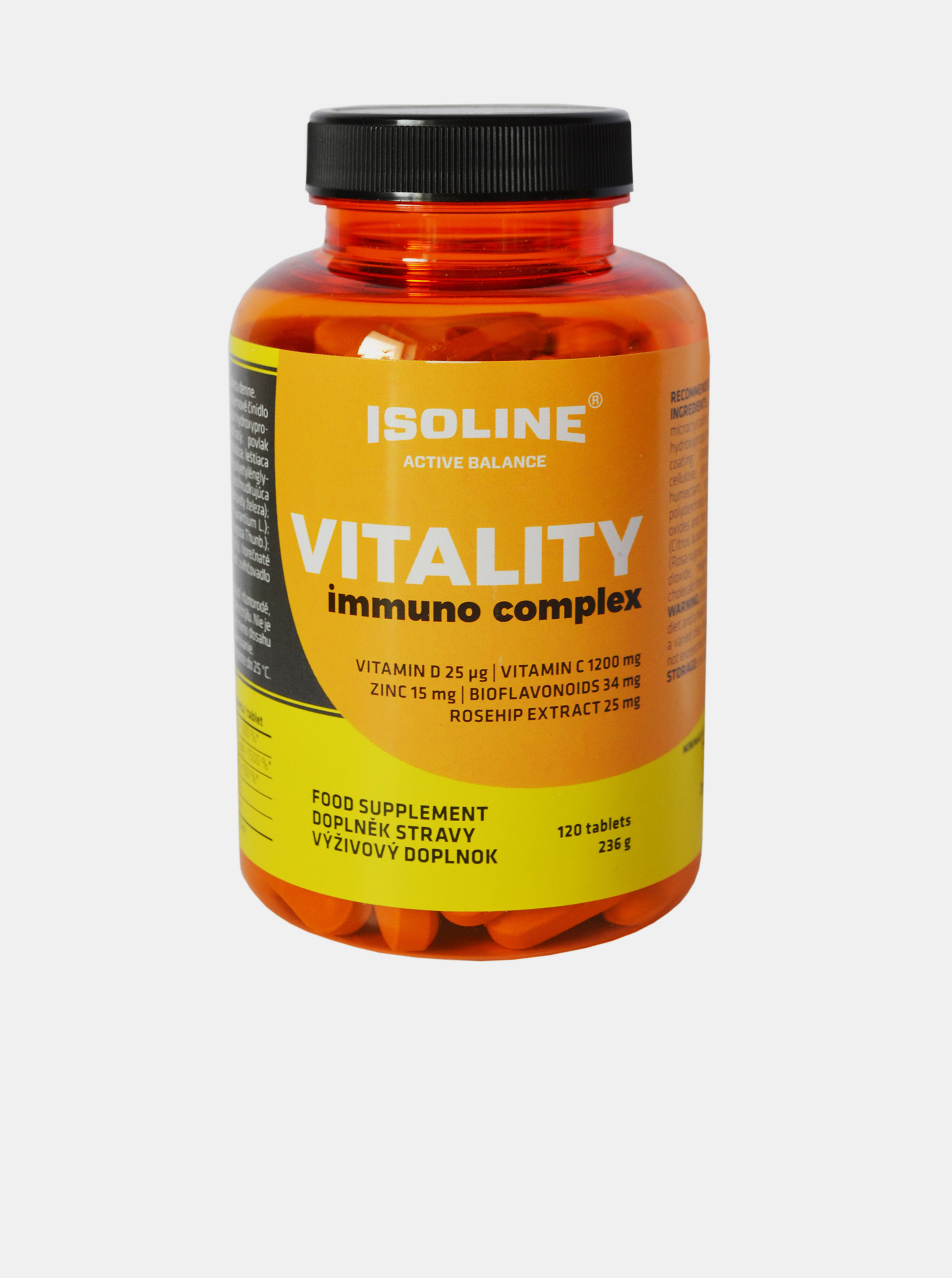 Fotografie Doplněk stravy Vitality Immuno Complex Isoline (120 tablet)