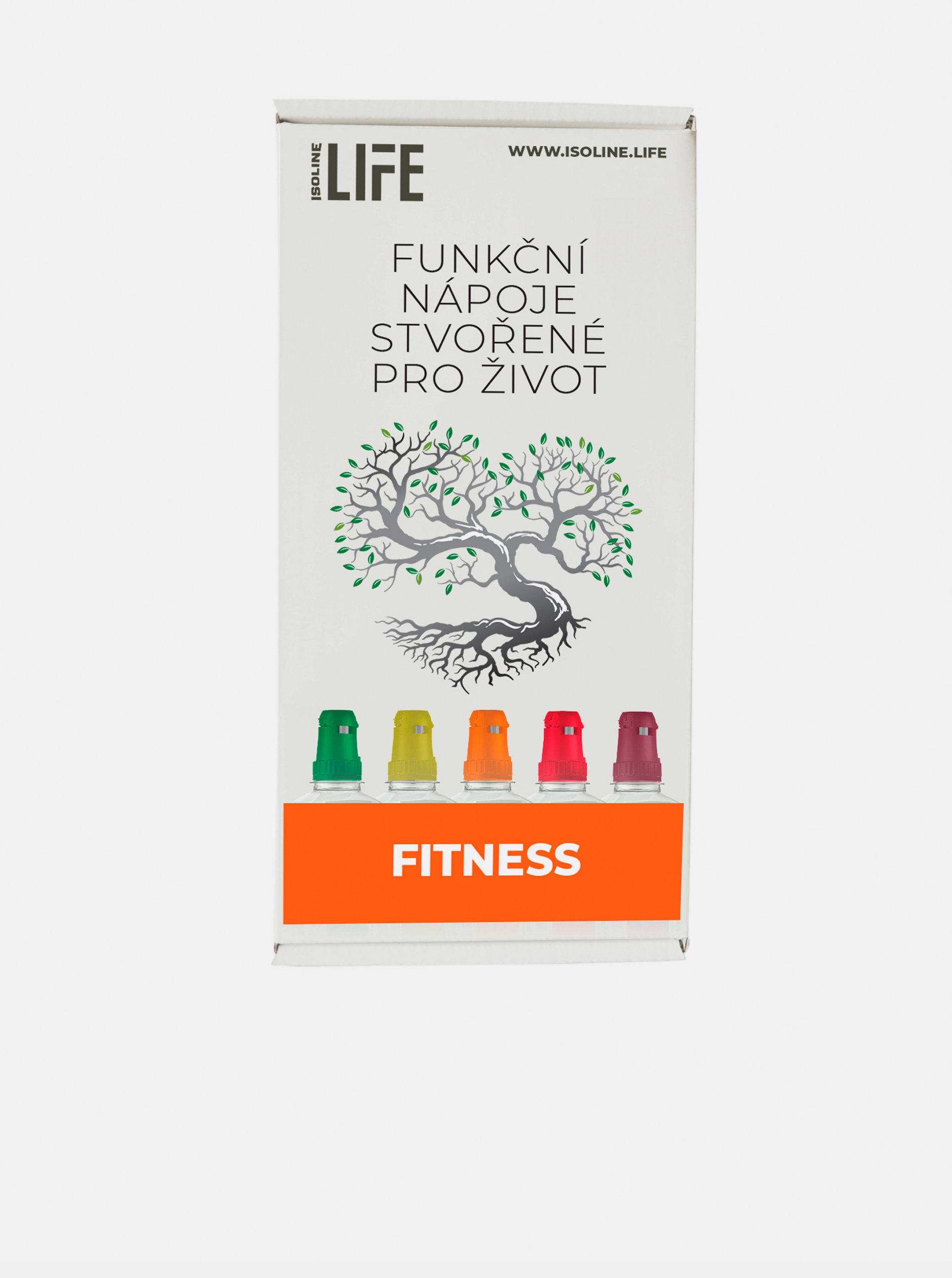 Funkční nápoj Fitness 5-pack Pomeranč a rakytník Isoline (15 dávek)