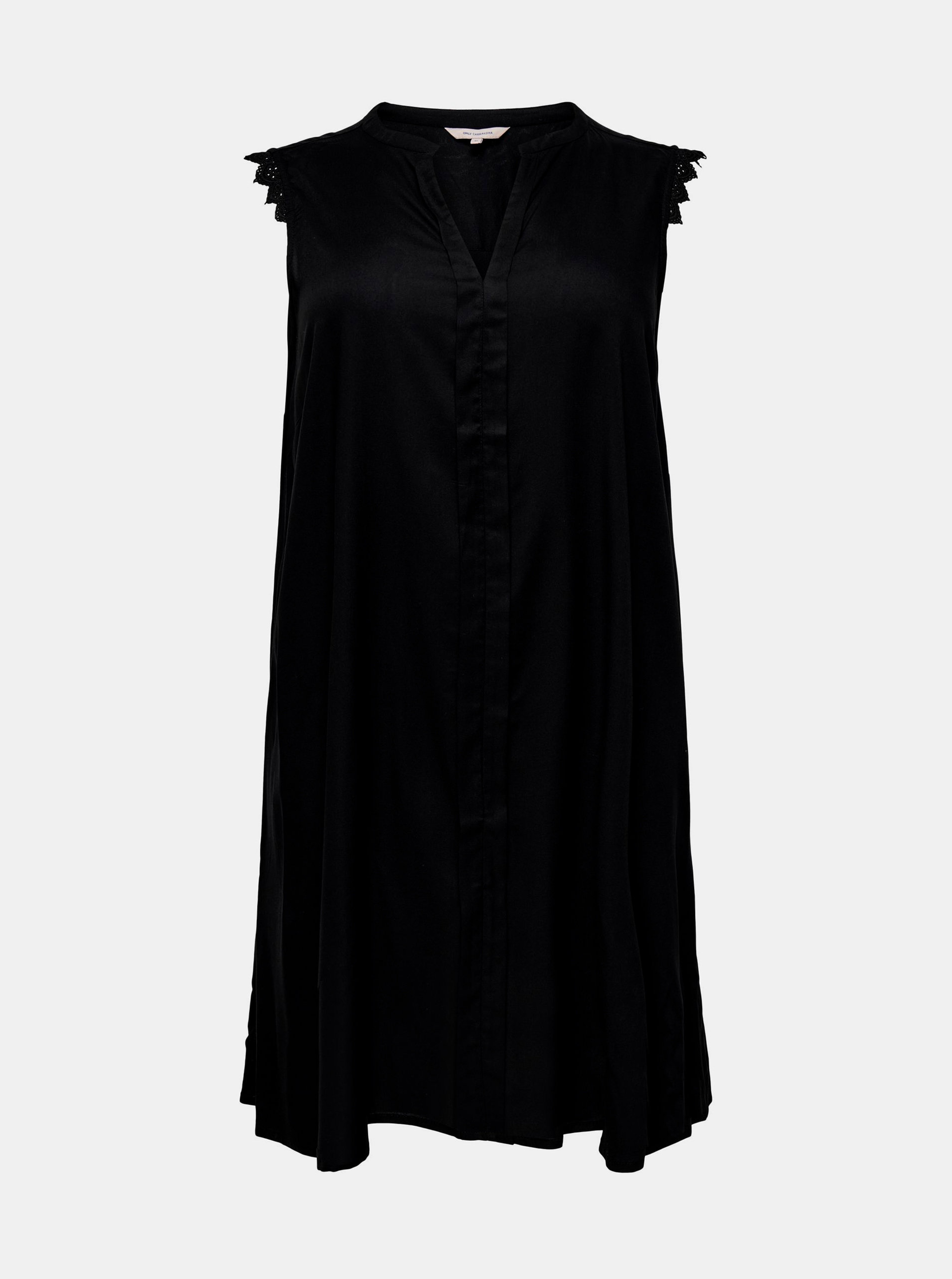 Černé šaty ONLY CARMAKOMA Mumi