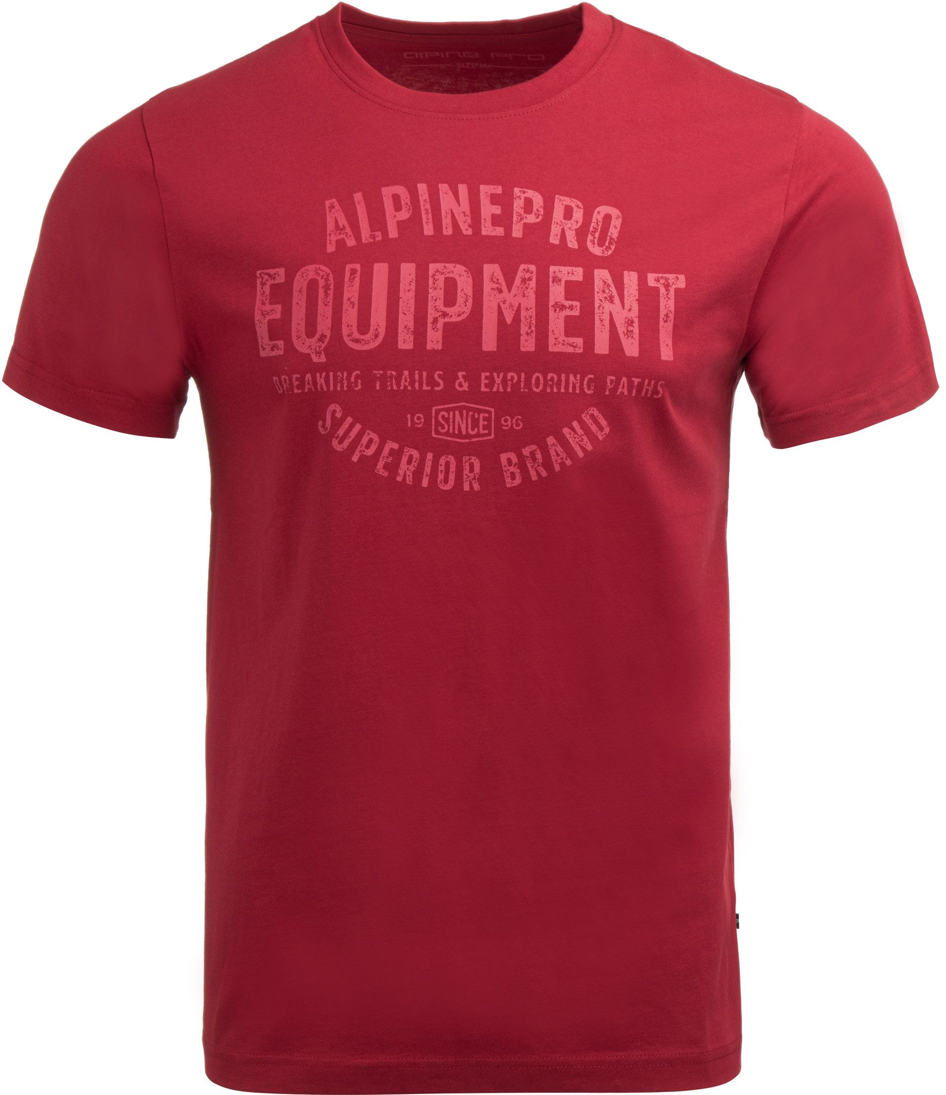 Pánské triko ALPINE PRO CAUDER červená