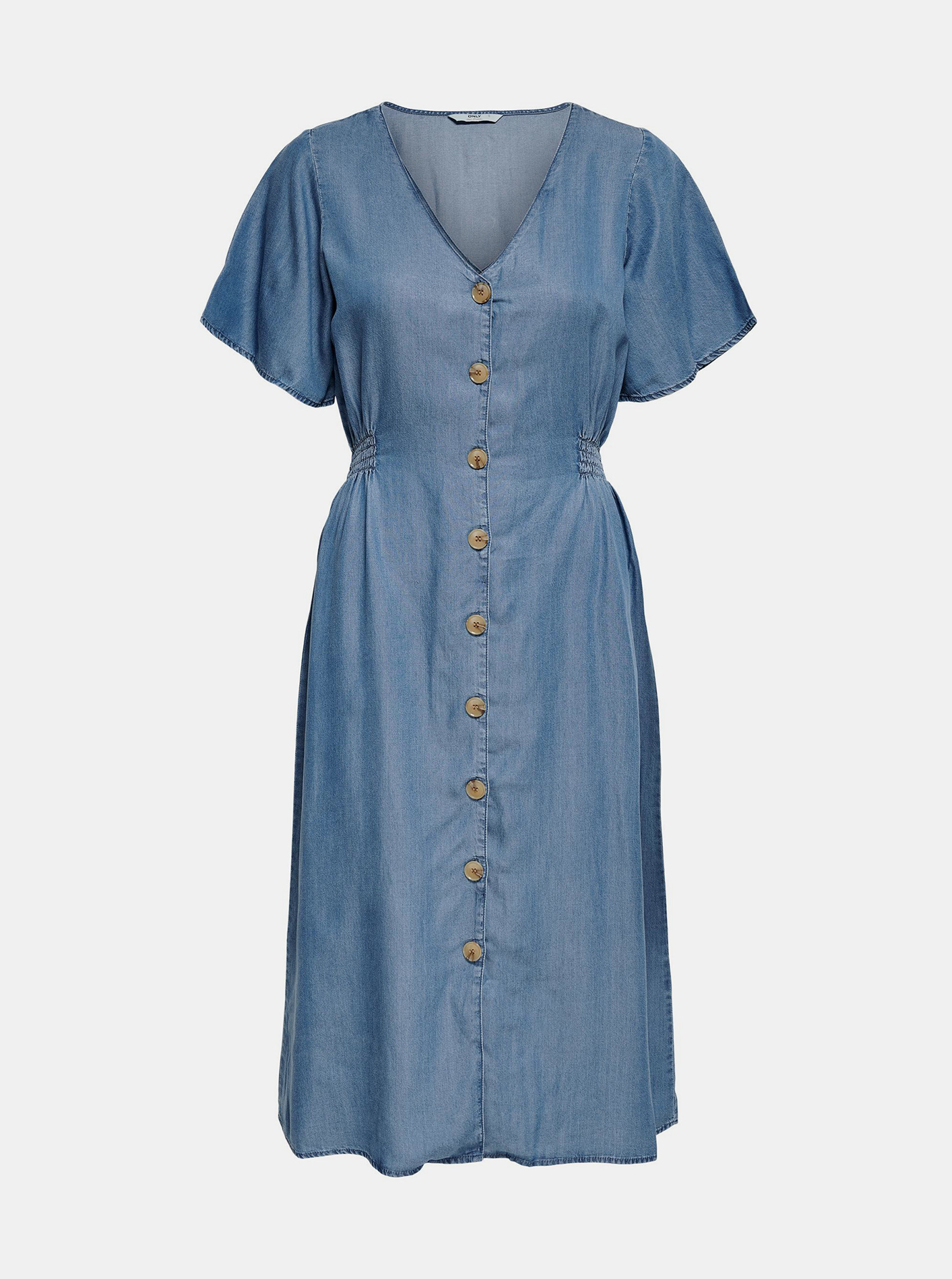 Fotografie Modré džínové šaty ONLY Nikoline