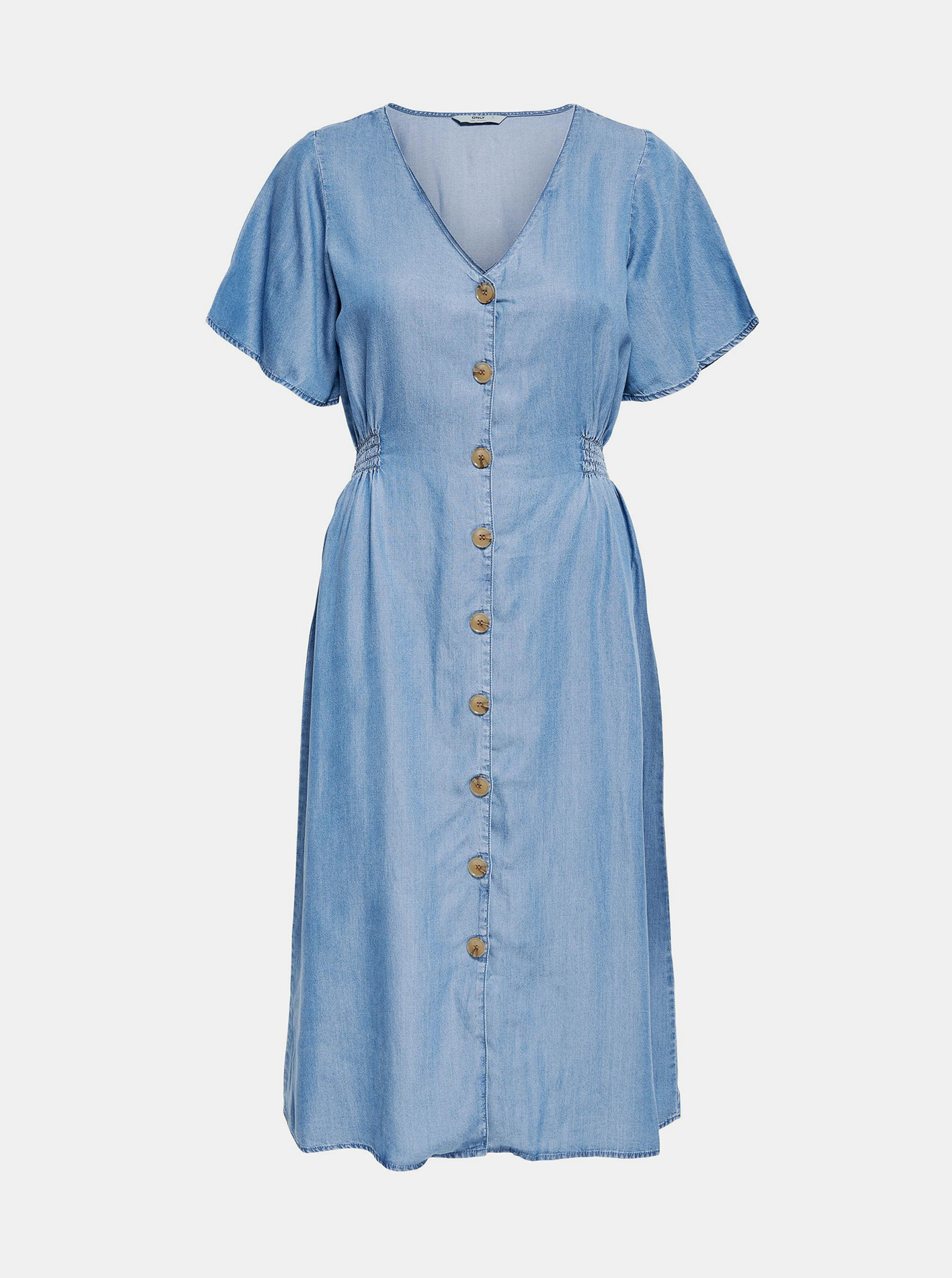 Fotografie Světle modré džínové šaty ONLY Nikoline