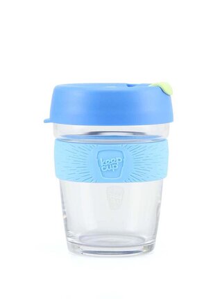Designový cestovní skleněný hrnek KeepCup Brew Base Medium