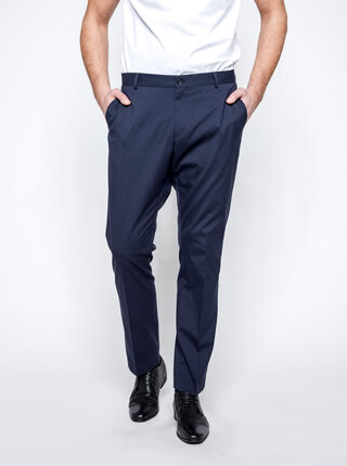 Pantaloni bleumarin de costum - Selected Homme Newone