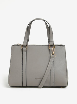 Geanta de mana/crossbody gri din piele sintetica Esoria Lilza