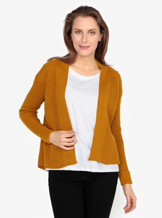 Cardigan maro cu maneci raglan M&Co