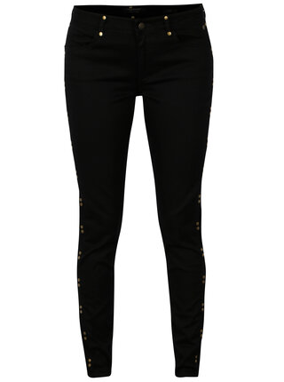 Černé skinny džíny se cvočky Scotch & Soda