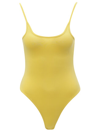 Žluté basic body Jacqueline de Yong Ava