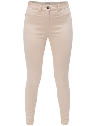 Světle růžové skinny džíny M&Co