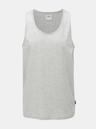 Svetlosivé melírované basic tielko Burton Menswear London