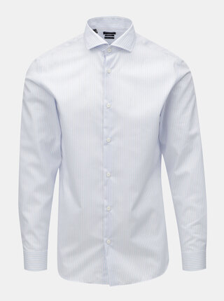 Modrá formálna slim fit košeľa Selected Homme